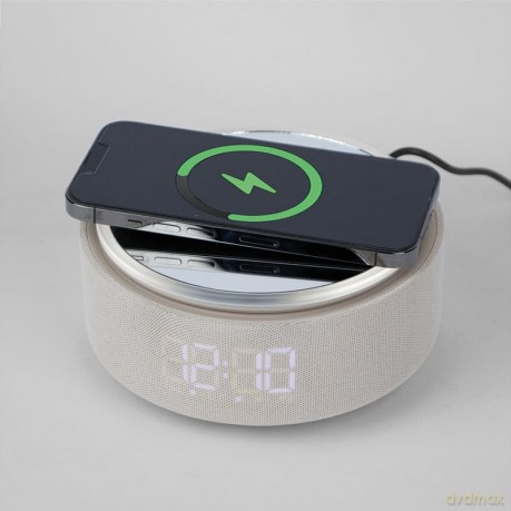 Specchio Lampada Orologio Cassa Bei