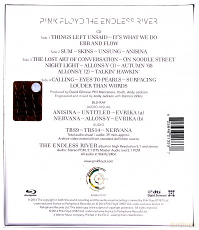 Pink Floyd: The Endless River [Blu-Ray]+[CD]
