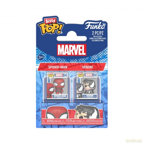Spider-Man - Bitty Pop 2 Pack 2.5cm - Sp