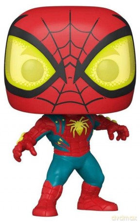 Spider-Man Pop! Vinyl Figur Oscorp Suit 9 Cm