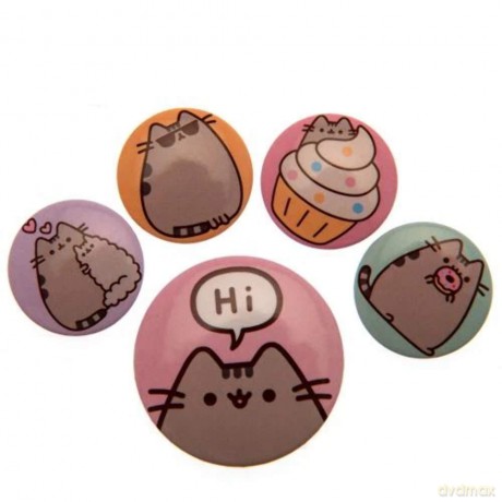 Przypinki Pusheen The Cat Pusheen Says Hi