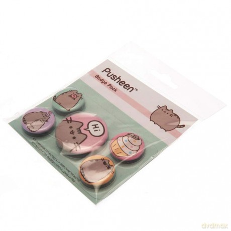 Przypinki Pusheen The Cat Pusheen Says Hi