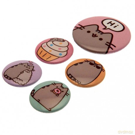 Przypinki Pusheen The Cat Pusheen Says Hi