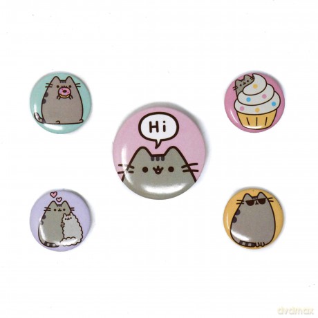 Przypinki Pusheen The Cat Pusheen Says Hi