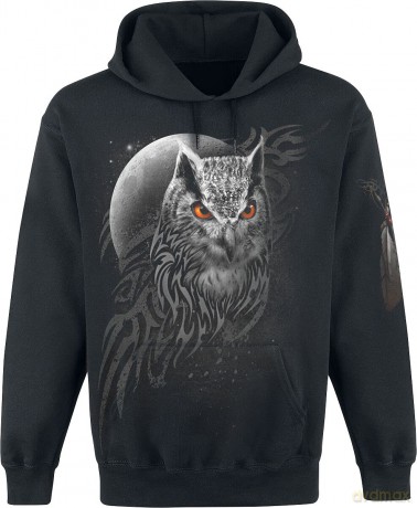 Spiral - Men - Wings Of Wisdom - Hoody Black - Medium