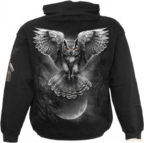 Spiral - Men - Wings Of Wisdom - Hoody Black - Medium