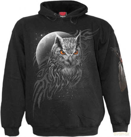 Spiral - Men - Wings Of Wisdom - Hoody Black - Medium