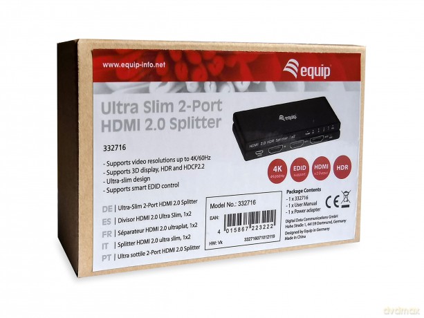 Splitter Hdmi A 2 Porte - 4k