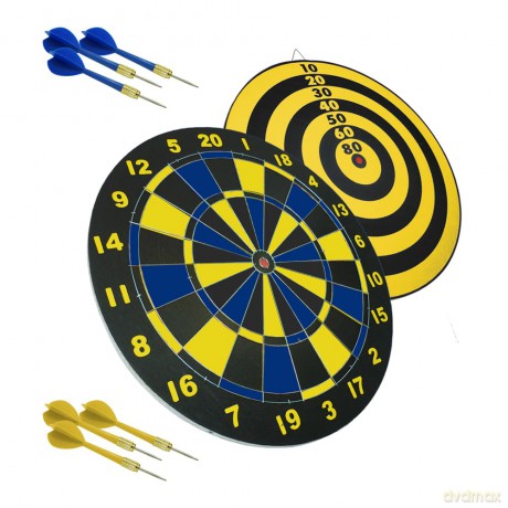 Sport1: Bersaglio Sport Diam. Cm 38, Con 6 Frecc., Bivalva