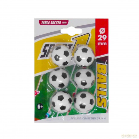 Sport1: Blister 4 Palline Calcetto (29mm)