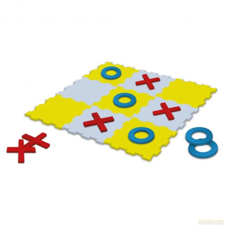 Sport1: Tris Componibile (9 Mattonelle) Con Gioco Tris