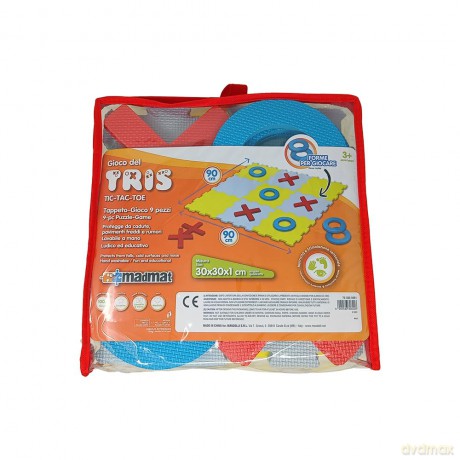 Sport1: Tris Componibile (9 Mattonelle) Con Gioco Tris