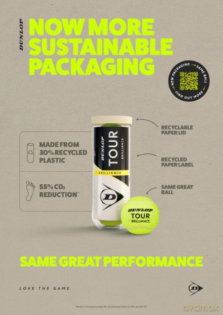 Sport1: Tubo 3 Palle Tennis Dunlop Gialle