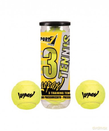 Sport1: Tubo 3 Palle Tennis Leopard Gialle