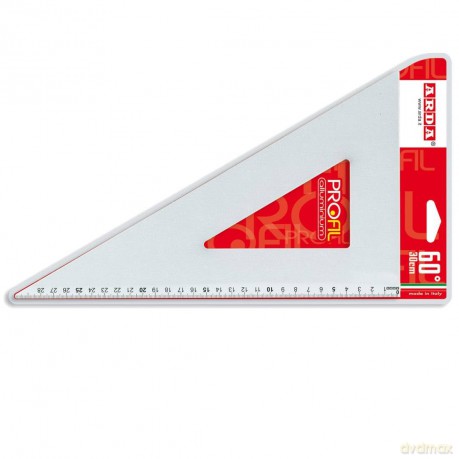Squadra 60Â° 30 Cm Alluminio
