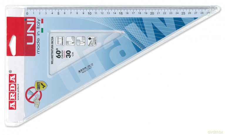 Squadra 60Â° 30cm Lineauni