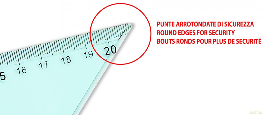 Squadra 60Â° 30cm Lineauni
