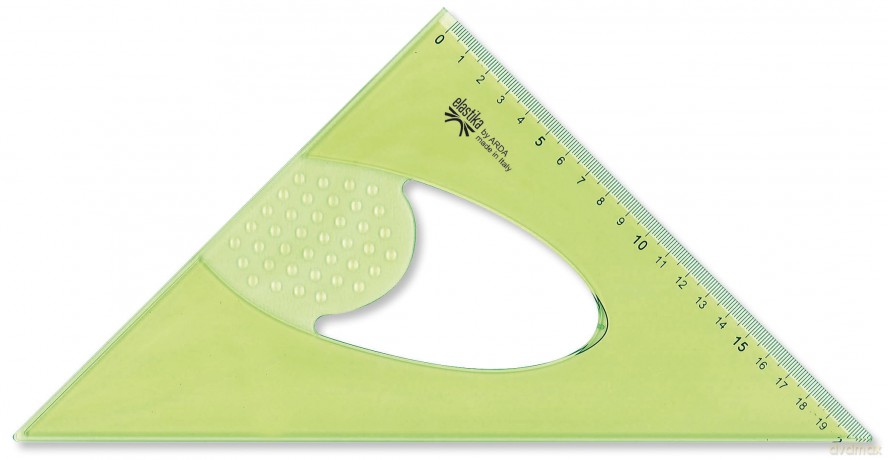 Squadra Elastica 45Â° 30cm