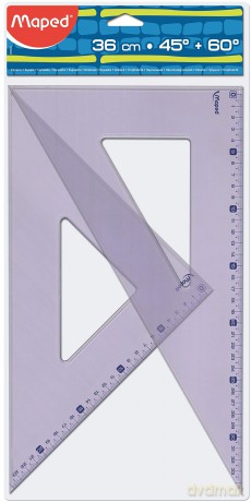 Squadre Coppia Geometric Cm 36