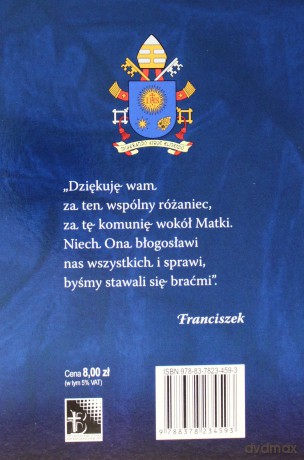 Różaniec z papieżem Franciszkiem.  [KSIĄŻKA]