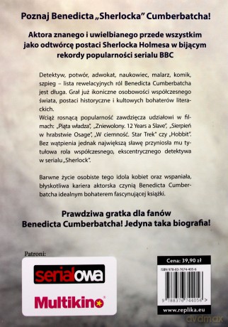 Benedict Cumberbatch. Biografia - Justin Lewis [KSIĄŻKA]