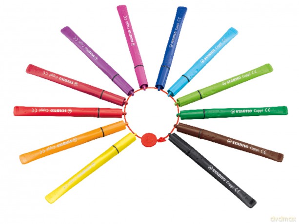 Stabilo Cappi Wallet Of 24 - Felt-Tip Pen
