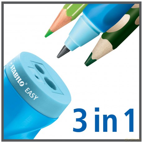 Stabilo Easysharpener For Left Handed - Blue