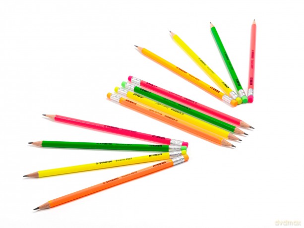 Stabilo It12/110-490712 Fluo Colouring Pencils, Multi-Colour