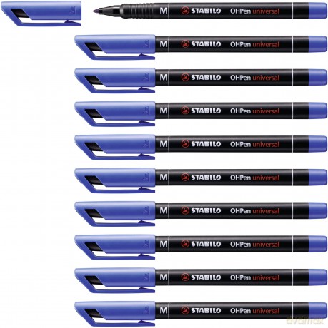 Stabilo Ohpen M Wf Bl 10s
