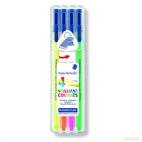 Staedtler Textmarker Triplus Textsurfer 4st Box