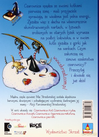 Czarownica i zimowe szaleństwa - Maja Strzebońska [KSIĄŻKA]