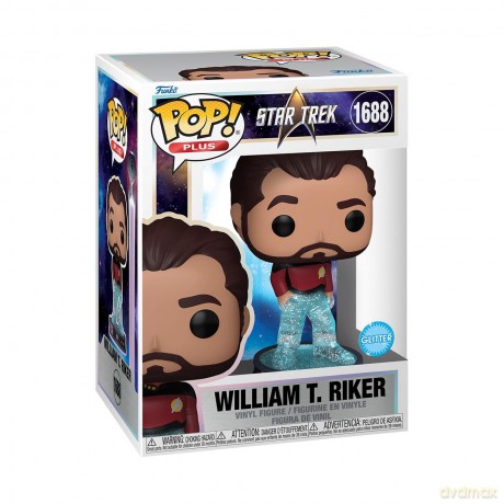 Star Trek: Funko Pop! Plus - Transporter - Riker (Vinyl Figure 1688)