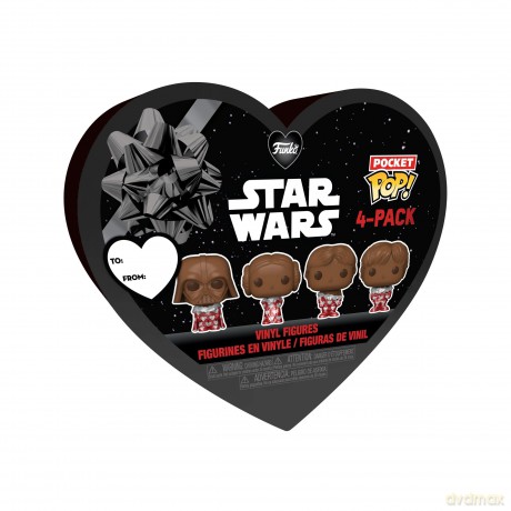 Star Wars - Pocket Pop Keychains 4 Pack- Valentine