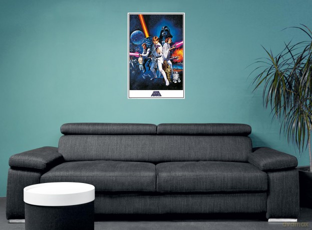 Star Wars "A New Hope One Sheet" Maxi Poster, Multi-Colour