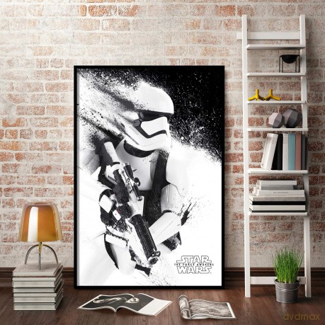 Star Wars "The Force Awakens - Stormtrooper Paint" Maxi Poster, Multi-Colour