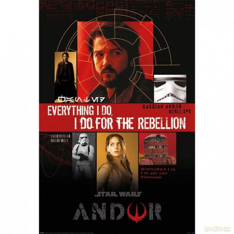 Star Wars Andor - For The Rebellion - Poster 61x91