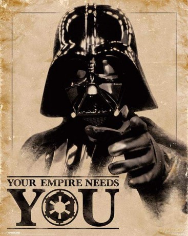 Star Wars: Classic - Your Empire Needs You (Poster 40x50 Cm)