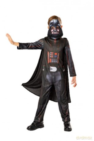Star Wars: Darth Vader Green (Costume Bambino 7-8 Anni)