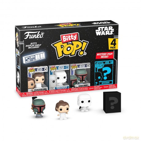 Star Wars: Funko Bitty Pop - Leia 4pk
