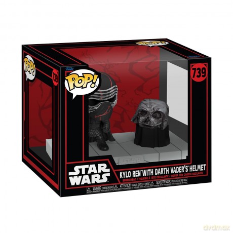 Star Wars: Funko Pop! - Darkside - Kylo Ren With Darth Vader'S Helmet (Vinyl Figure 739)