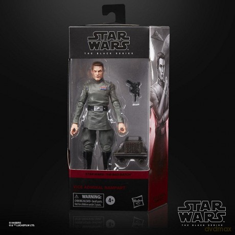 Star Wars: Hasbro - The Black Series - Louisiana (Viceammiraglio Della Rampart)