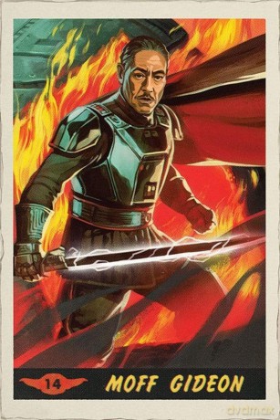 Star Wars: Pyramid - The Mandalorian: Moff Gideon Card Maxi Poster (Poster Maxi 61x91,5 Cm)