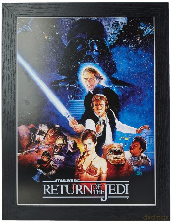 Star Wars: Pyramid - The Return Of The Jedi One Sheet (Stampa In Cornice Plexiglass 30x40 Cm)