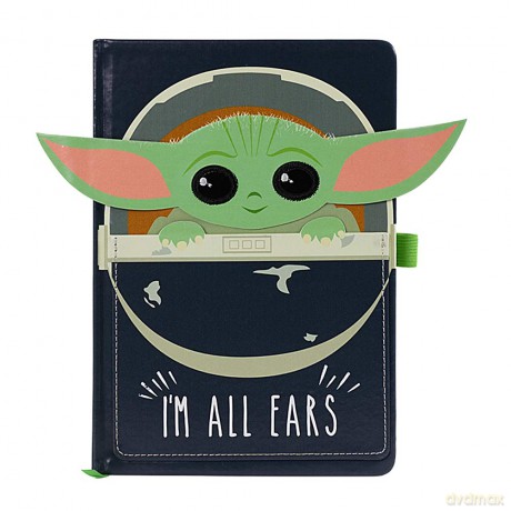 Star Wars: The Mandalorian - I'M All Ears Cribs Novelty Notebook (Quaderno)