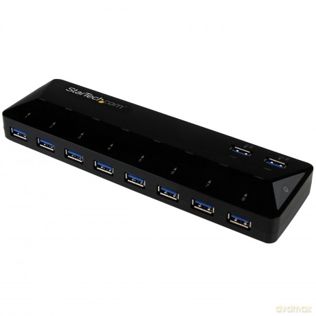 Startech 10-Port Usb 3.0 Hub With Charge And Sync Ports