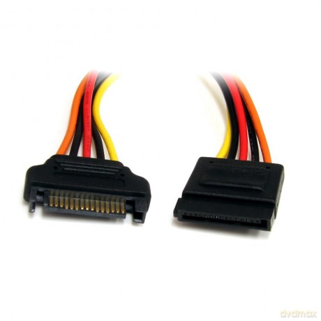 Startech 12 Inch 15 Pin Sata Power Male To Female Extension Cable