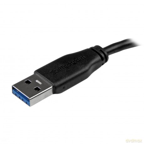 Startech 15 Cm 6-Inch Short Slim Usb 3.0 A To Micro B Male To Male Cable