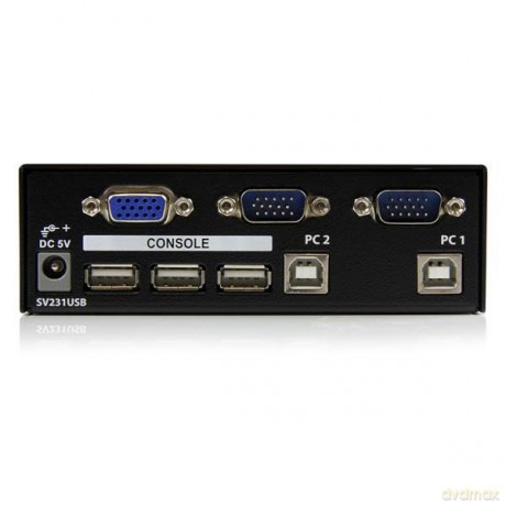 Startech 2 Port Professional Usb Kvm Switch Kit With Cables