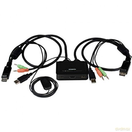 Startech 2 Port Usb Hdmi Cable With Audio And Remote Switch