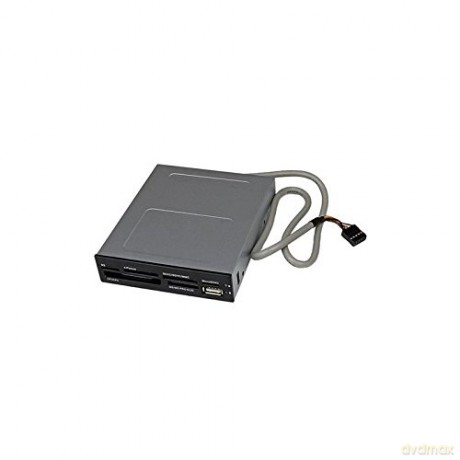 Startech 22-In-1 3.5 Inch Usb 2.0 Front Bay Internal Multi Media Memory Card Reader - Black